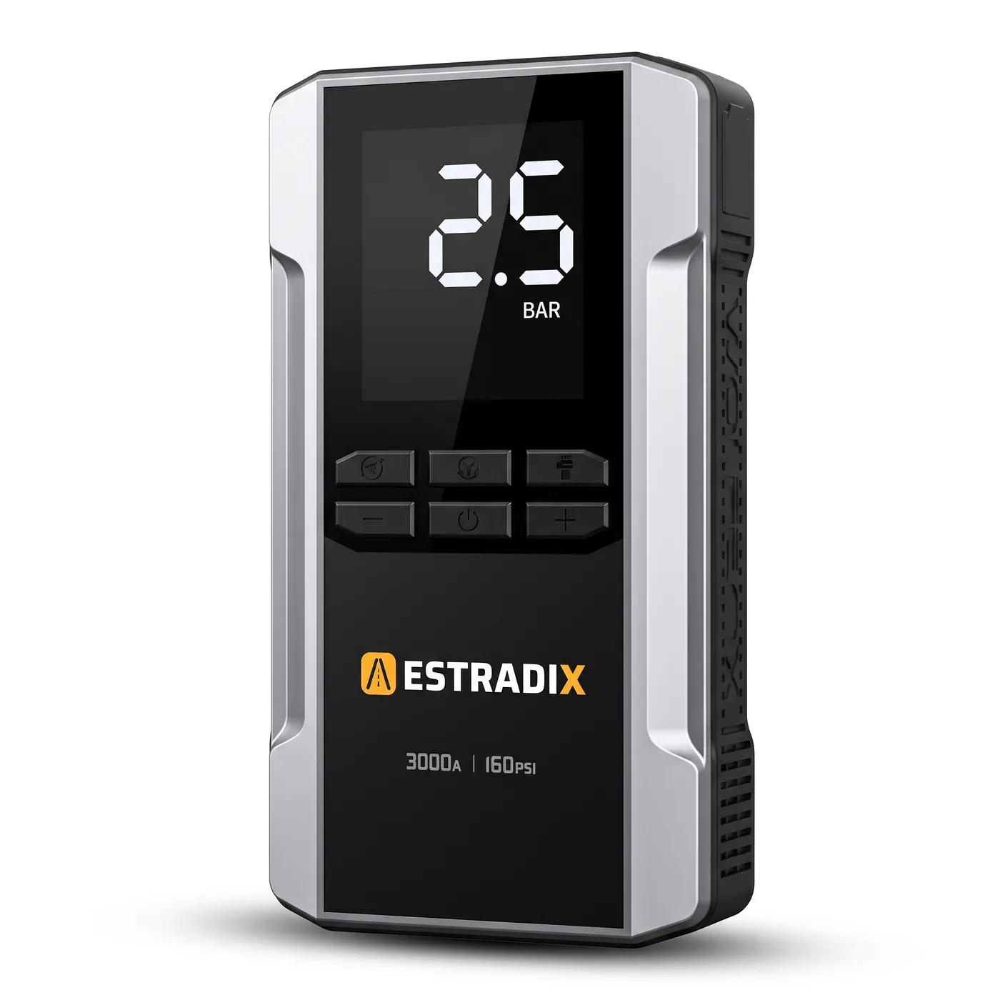 Arrancador 4 em 1 Estradix, variante PRATEADO — imagem 1 de 8